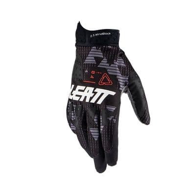 Leatt 2.5 Moto Windblock Gloves - Black