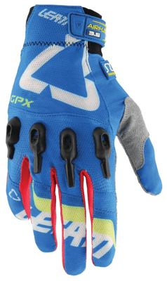 Leatt 3.5 X-Flow Motocross Gloves - Blue