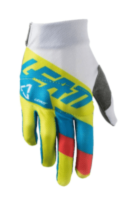 Leatt 3.5 Youth Motocross Gloves - Lime/White
