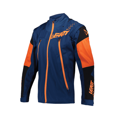 Leatt Off Road Enduro 4.5 Lite Jacket - Navy/ Orange