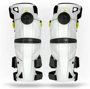 Mobius X8 Youth Knee Braces Pair - White