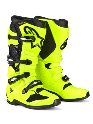 New Alpinestars Tech 7 Motocross Boots - Flo Yellow