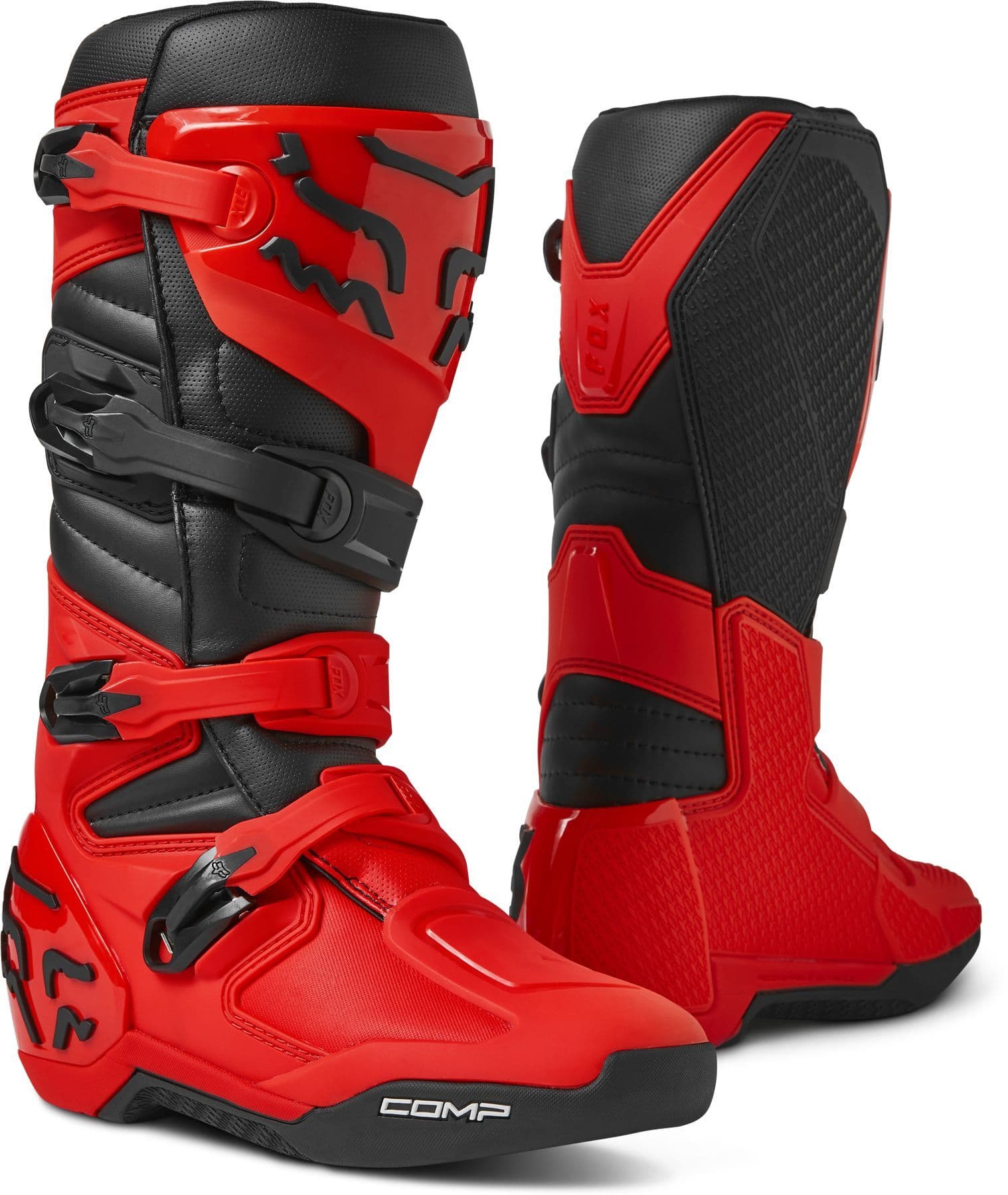 NEW Fox Racing Comp Motocross Boots Red