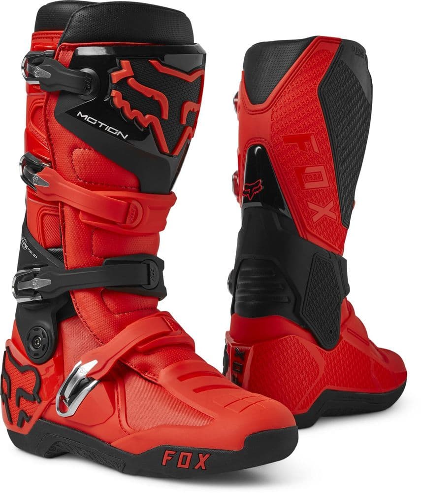 NEW Fox Racing Motion Motocross Boots - Red