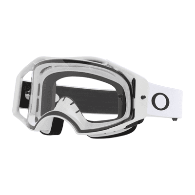 Oakley Airbrake Lite Matte White Goggles - Clear