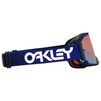 Oakley Airbrake Moto B1B Blue Motocross Goggles with Prizm Lens