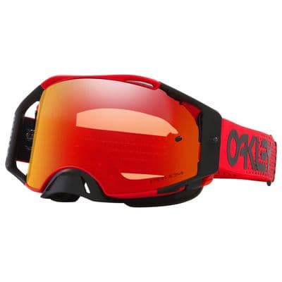 Oakley Airbrake Moto B1B Red Motocross Goggles with Prizm Lens