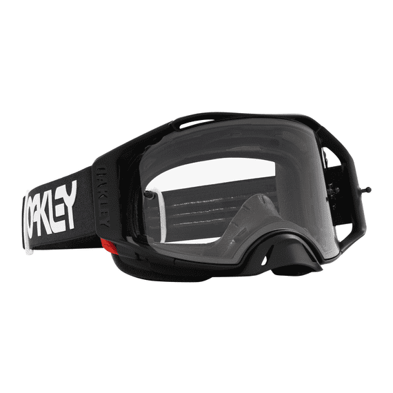 Oakley Airbrake MX Moto B1B Black Goggles - Clear