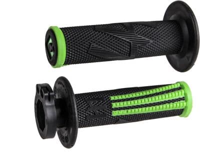 ODI Emig V2 Pro Lock On MX Grip - Black/ Green