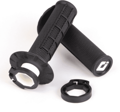 ODI Lock On Half Waffle Motocross Grips - Black