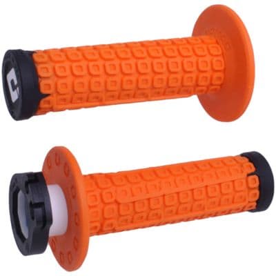 ODI Nomad D30 Lock On Grips - Orange Black