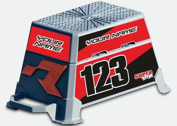 R Tech Starting Block Graphics