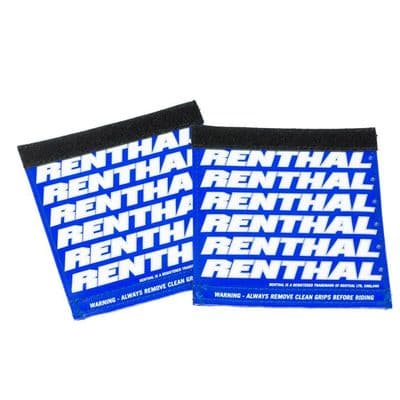 Renthal Handlebar Clean Grip Covers - Blue
