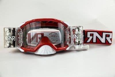 RNR Platinum WVS Roll Off Goggle -Red