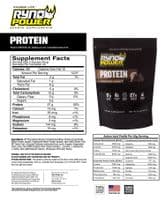 Ryno Power PROTEIN Premium Whey Chocolate Powder | 20 Servings (2 LBS)
