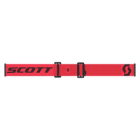 Scott Prospect 2.0 Red Black  MX Goggles - Silver Chrome