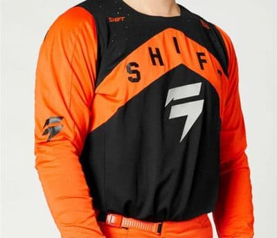 Shift Black Label Veem Motocross Kit Combo - Orange/Black