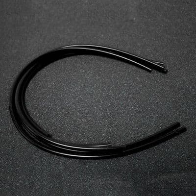 Silicone Carb Hose Kit 5 Pieces - Black