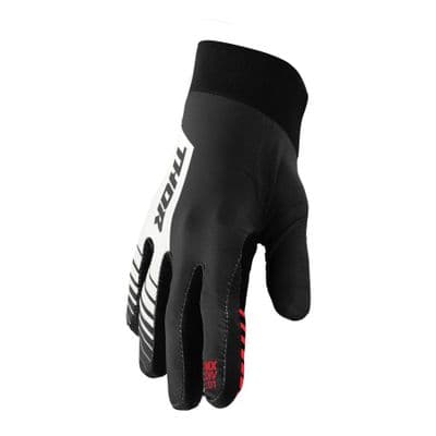 Thor Agile Analog Gloves - Black White