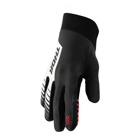 Thor Agile Analog Gloves - Black White