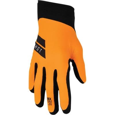 Thor Agile Status Gloves - Orange