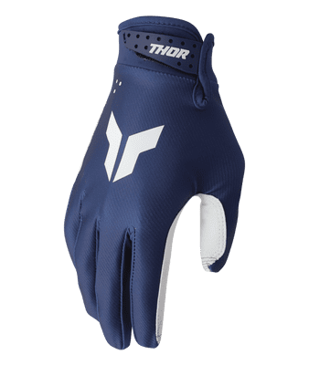 Thor Launchmode Split Youth Gloves - Navy