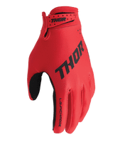 Thor Launchmode Split Youth Gloves - Red