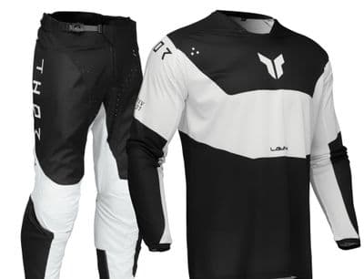 Thor Launchmode Storm Motocross Kit Combo - Black