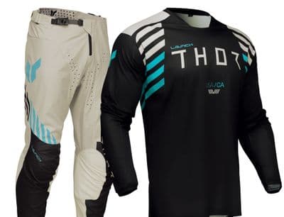 Thor Launchmode Zone Motocross Kit Combo - Sand