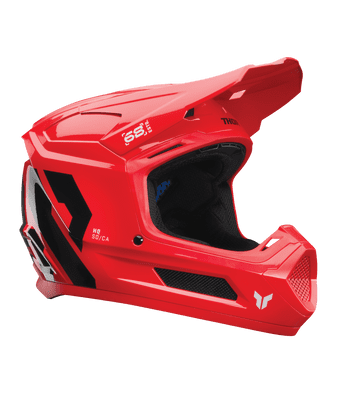 Thor MX Fleet Kids Youth Motocross Helmet - Red