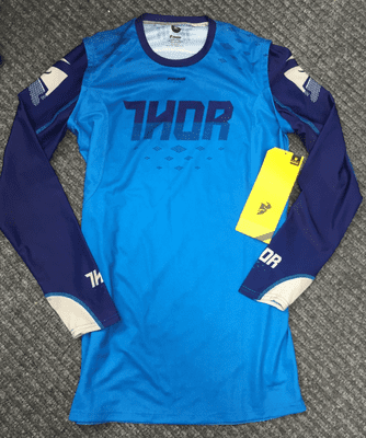 Thor Prime Fit Rohl Motocross Jersey - Blue