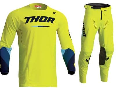 Thor Pulse Tactic Motocross Kit Combo - Acid