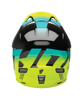 Thor Sector 2 Carve Adult Motocross Helmet - Black/Acid