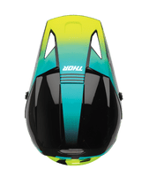 Thor Sector 2 Carve Adult Motocross Helmet - Black/Acid