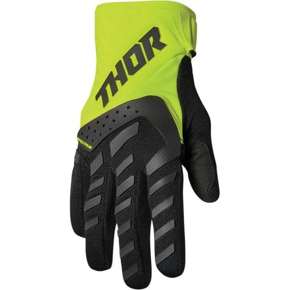 Thor Spectrum Youth Gloves - Flo Yellow