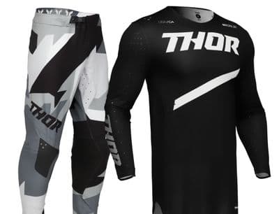 Thor Sportmode Brave Motocross Kit Combo - Black