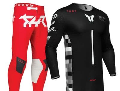 Thor Sportmode Riot Motocross Kit Combo - Red