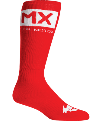 Thor Youth MX Sock - Red