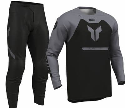 Thor Youth Ridemode Menace Motocross Kit Combo - Black