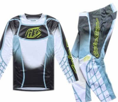 TLD GP Pro Framework Motocross Kit Combo - Carbon Grey