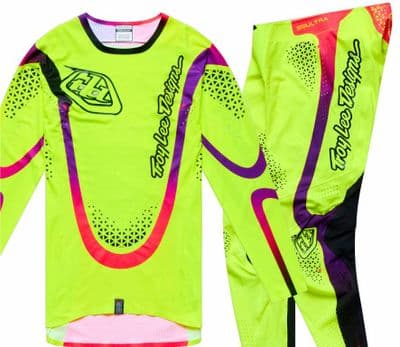 TLD SE Ultra Aura Motocross Kit Combo - Yellow