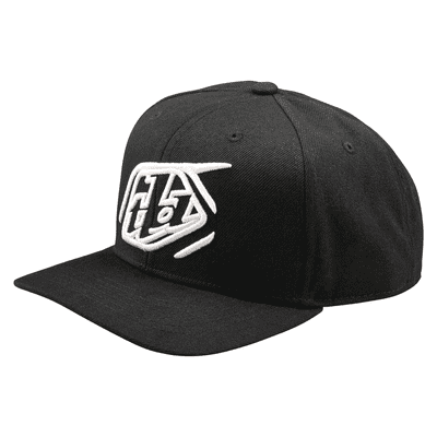 Troy lee Designs Badge Curved SnapBack Cap - Black