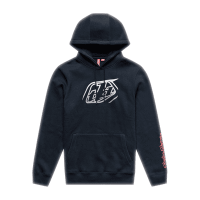 Troy Lee Designs Badge PO Hoodie - Black Grey