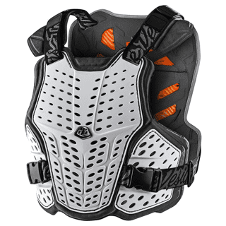 Troy Lee Designs RockFight CE Chest Protector - White