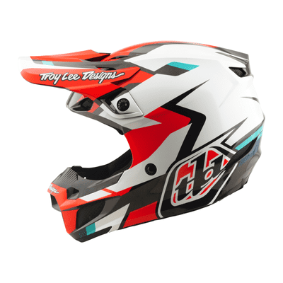 Troy Lee Designs SE5 Polycarbonate Romer Helmet - Red