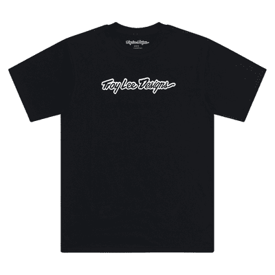 Troy Lee Designs Signature Tee - Black