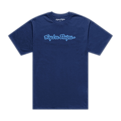 Troy Lee Designs Signature Tee - Navy Aero