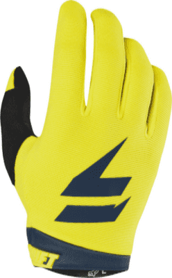 Whit3 Air Youth Motocross Glove - Yellow