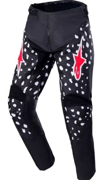 Youth Racer North Black/Red Motocross Pant