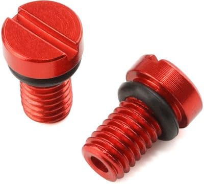 Zeta Replacement Air Screws For Showa/ KYB Forks - Red